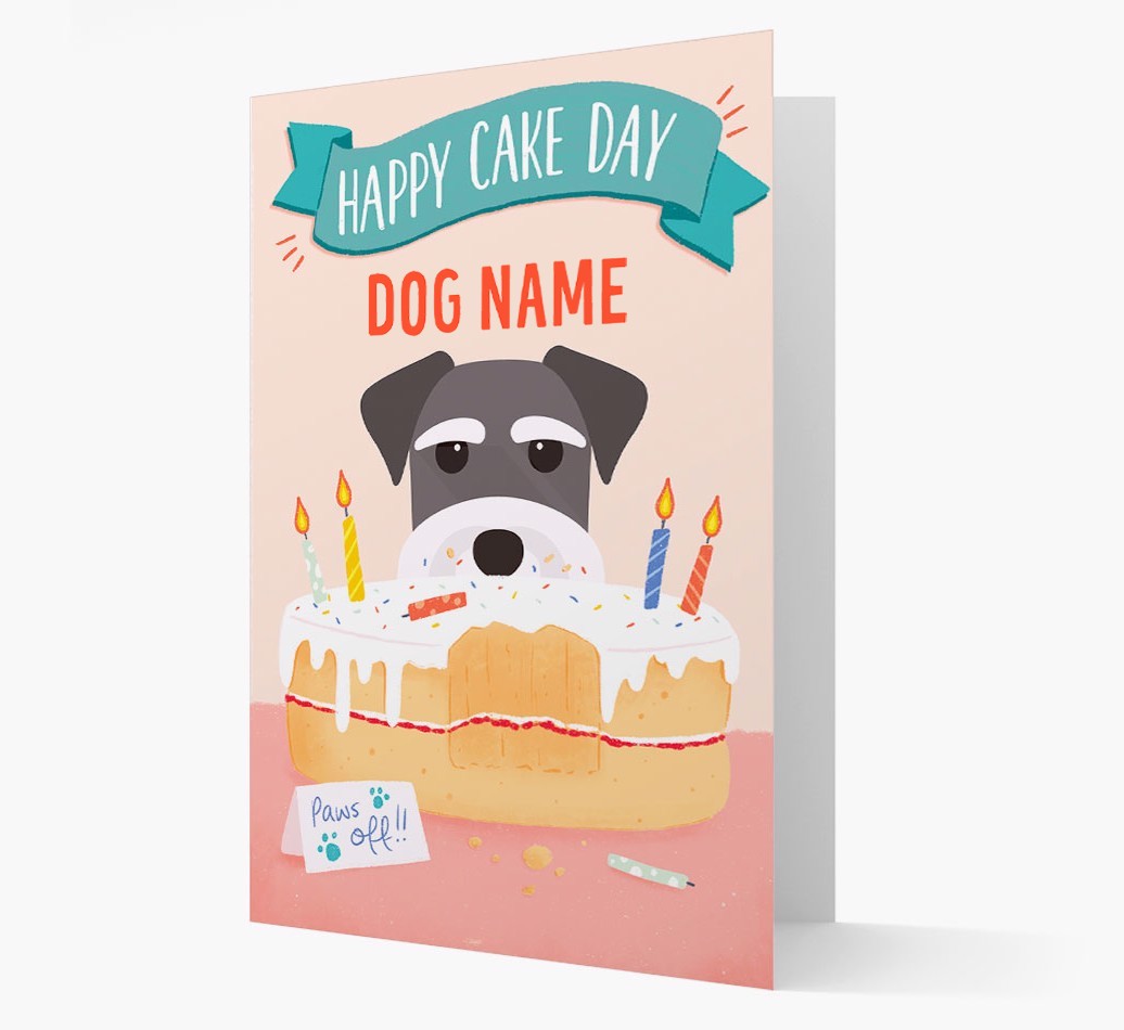 Happy Cake Day: Personalised {breedFullName} Card