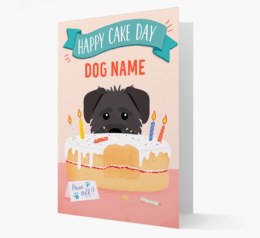 Happy Cake Day: Personalised {breedFullName} Card