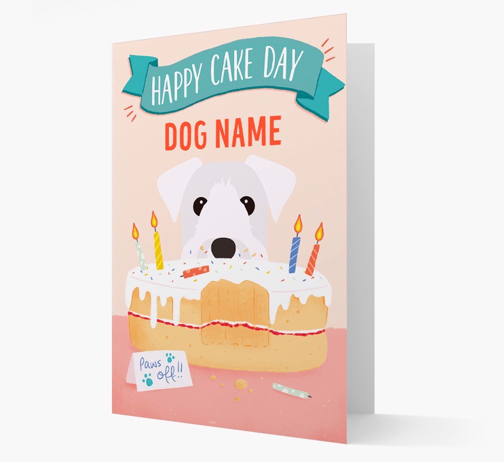 Happy Cake Day: Personalised {breedFullName} Card