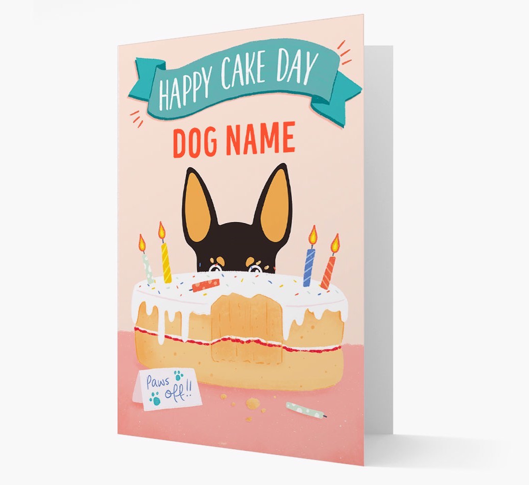 Happy Cake Day: Personalized {breedFullName} Card