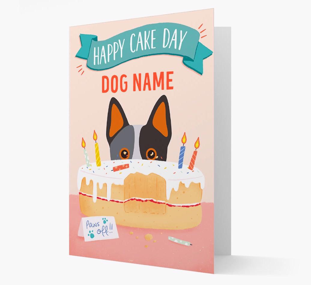 Happy Cake Day: Personalized {breedFullName} Card
