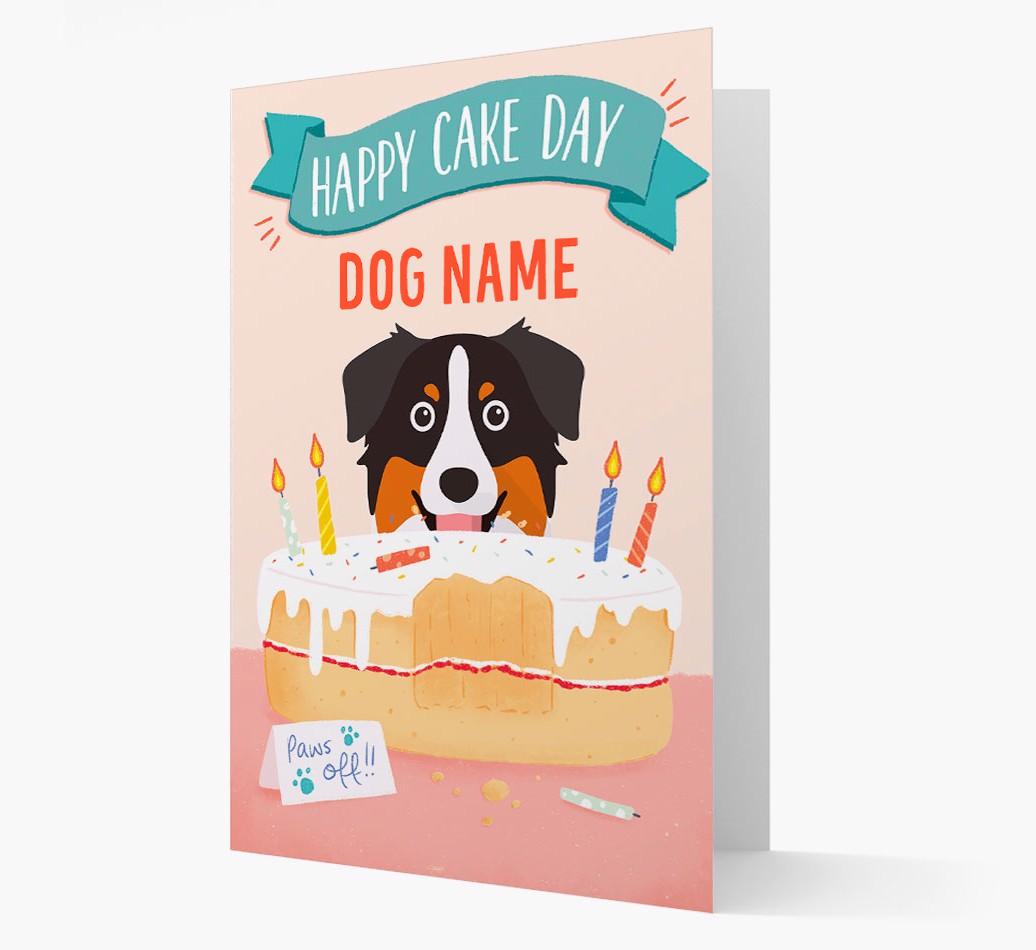 Happy Cake Day: Personalized {breedFullName} Card