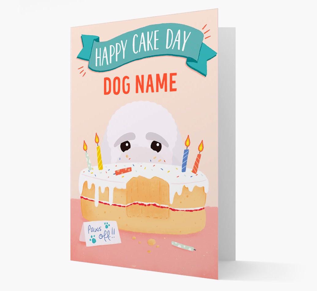 Happy Cake Day: Personalized {breedFullName} Card