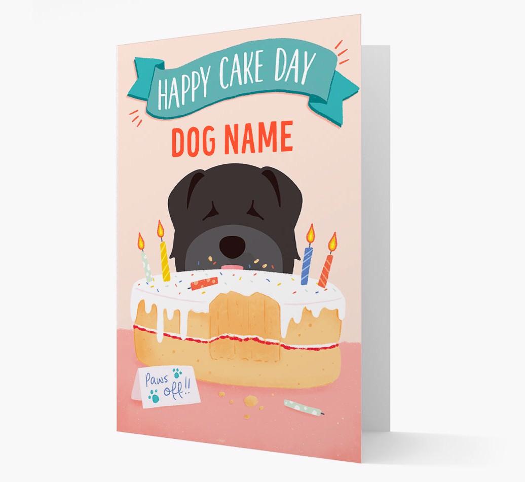 Happy Cake Day: Personalized {breedFullName} Card
