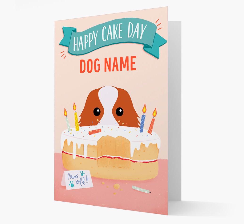 Happy Cake Day: Personalized {breedFullName} Card