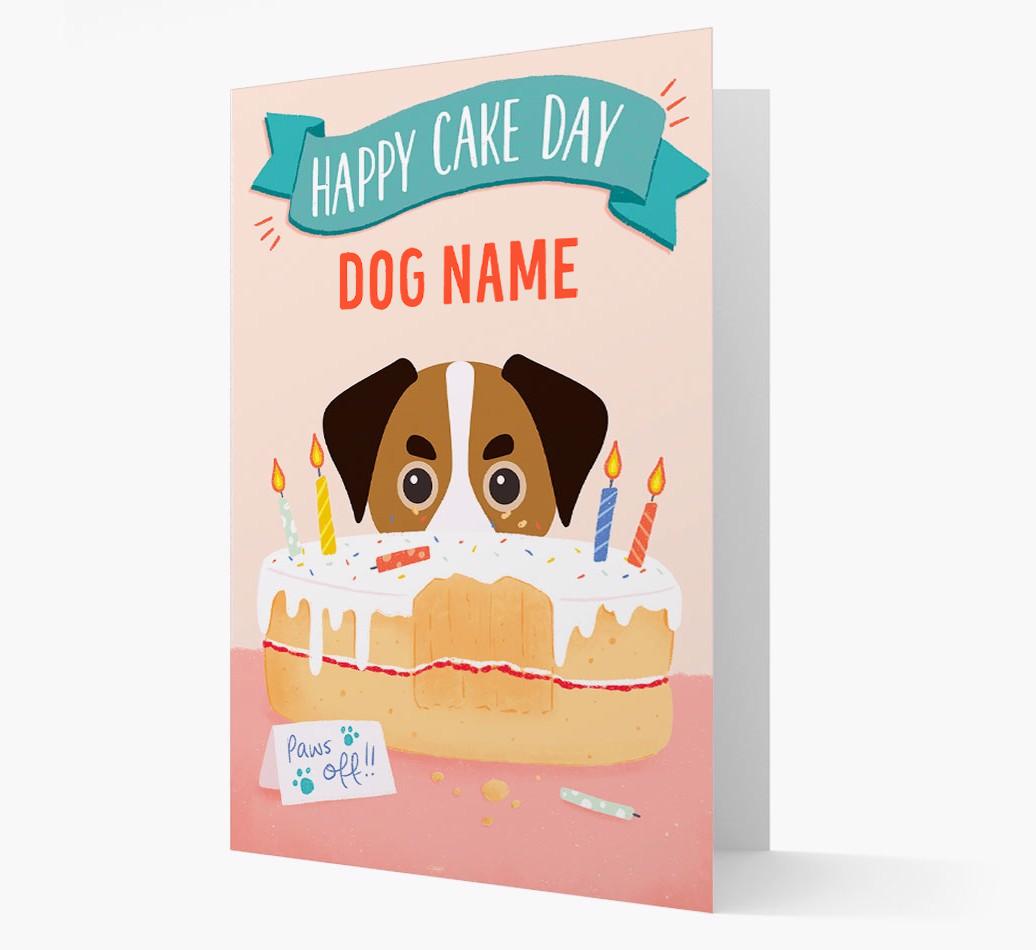 Happy Cake Day: Personalized {breedFullName} Card