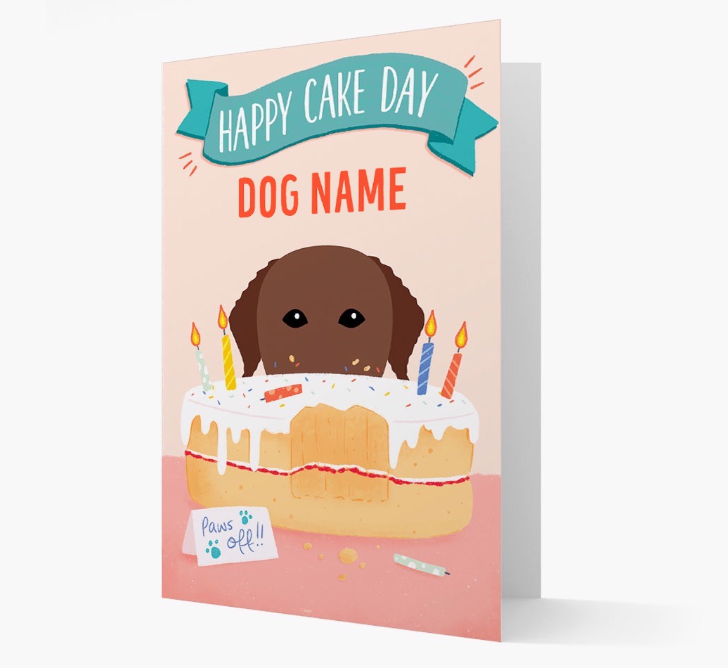Happy Cake Day: Personalized {breedFullName} Card