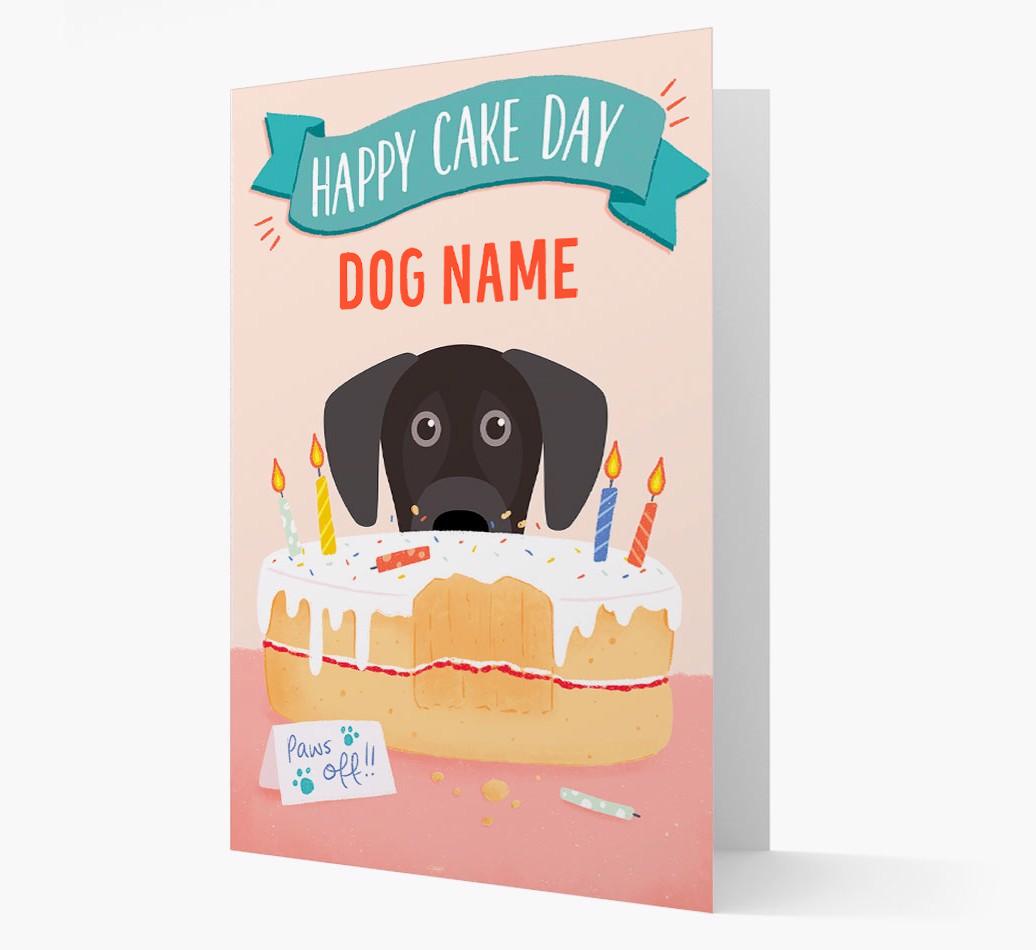 Happy Cake Day: Personalized {breedFullName} Card