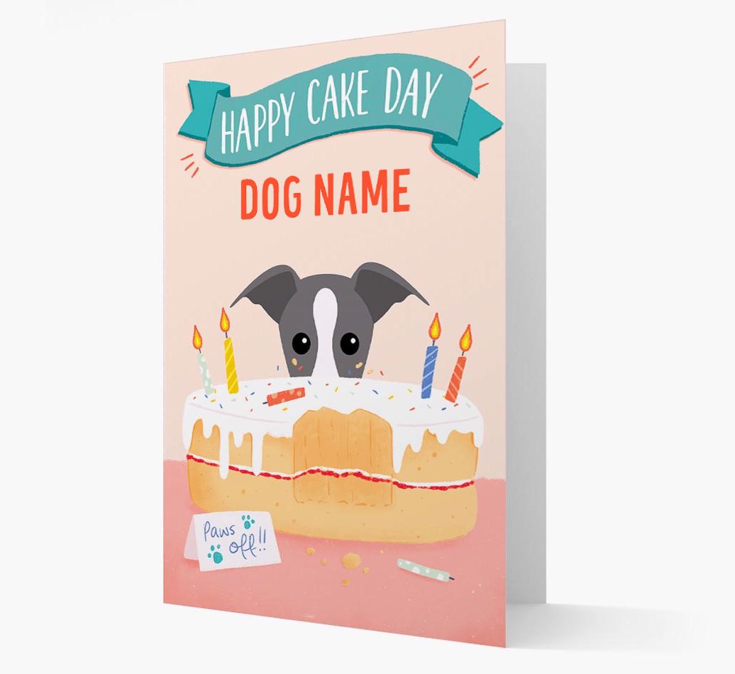 Happy Cake Day: Personalized {breedFullName} Card