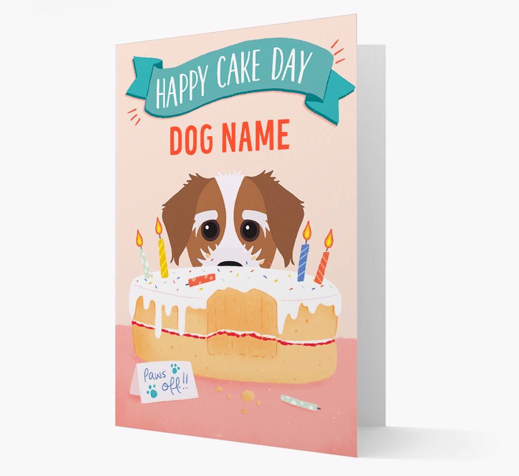 Happy Cake Day: Personalized {breedFullName} Card