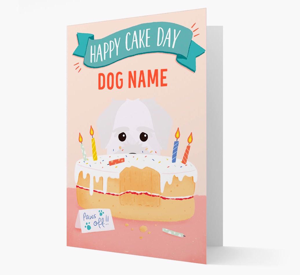 Happy Cake Day: Personalized {breedFullName} Card