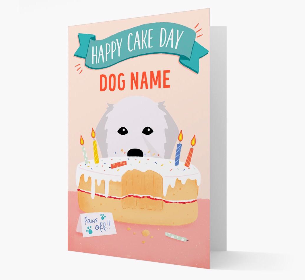 Happy Cake Day: Personalized {breedFullName} Card