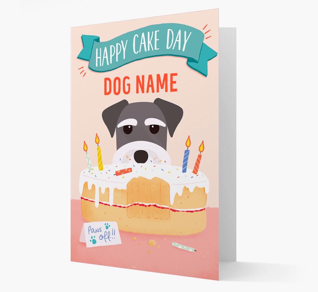 Happy Cake Day: Personalized {breedFullName} Card