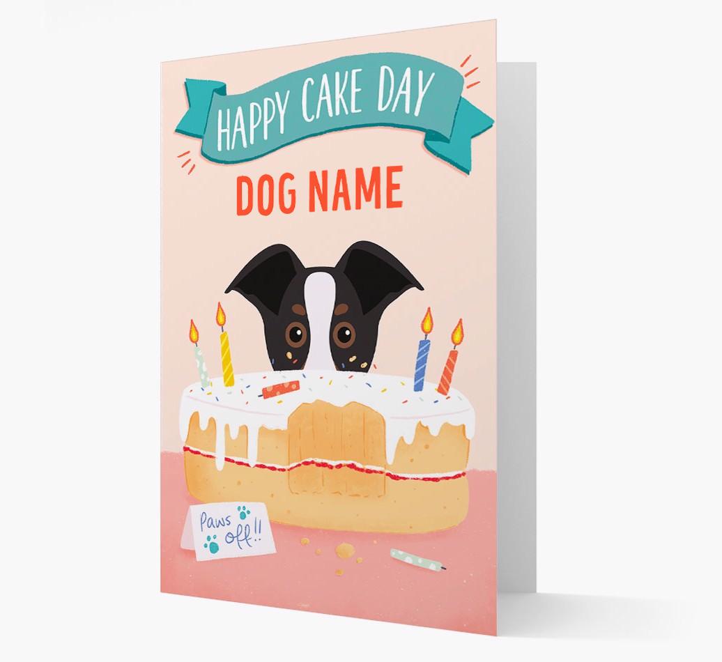 Happy Cake Day: Personalized {breedFullName} Card