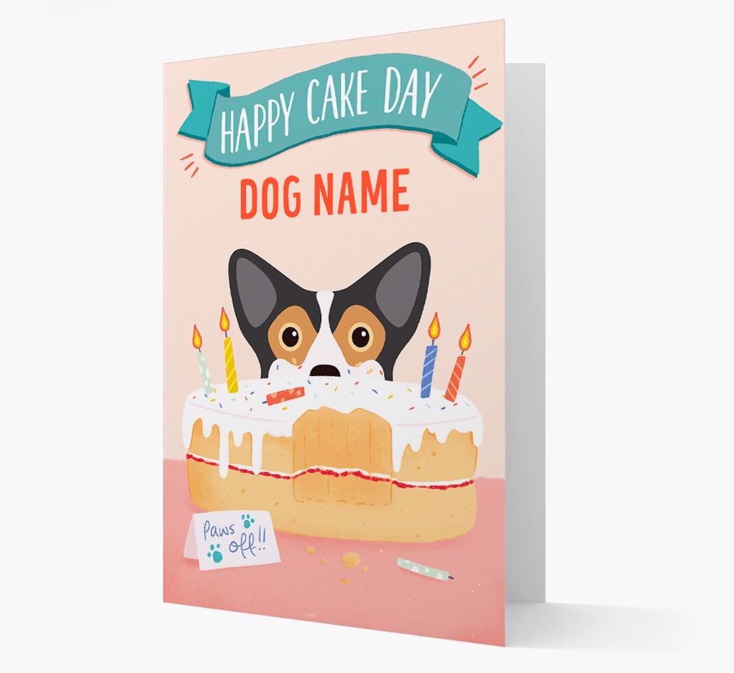 Happy Cake Day: Personalized {breedFullName} Card