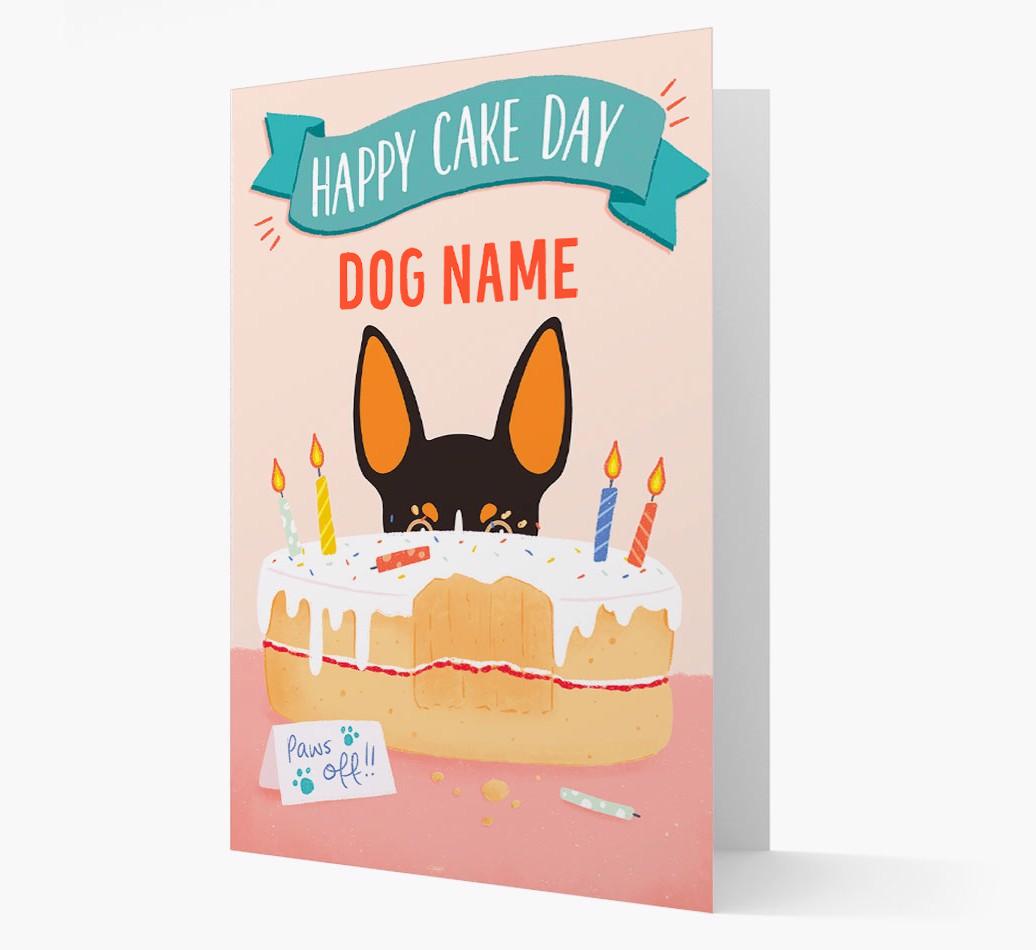 Happy Cake Day: Personalized {breedFullName} Card