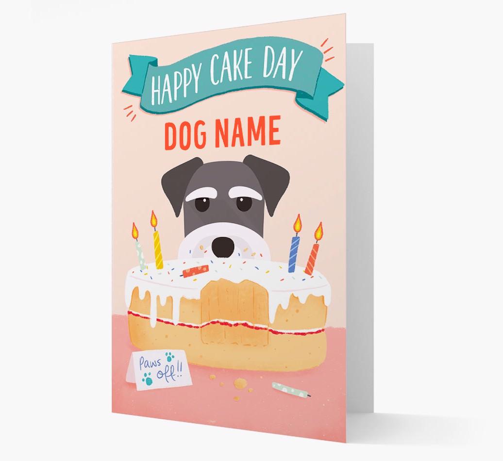 Happy Cake Day: Personalized {breedFullName} Card