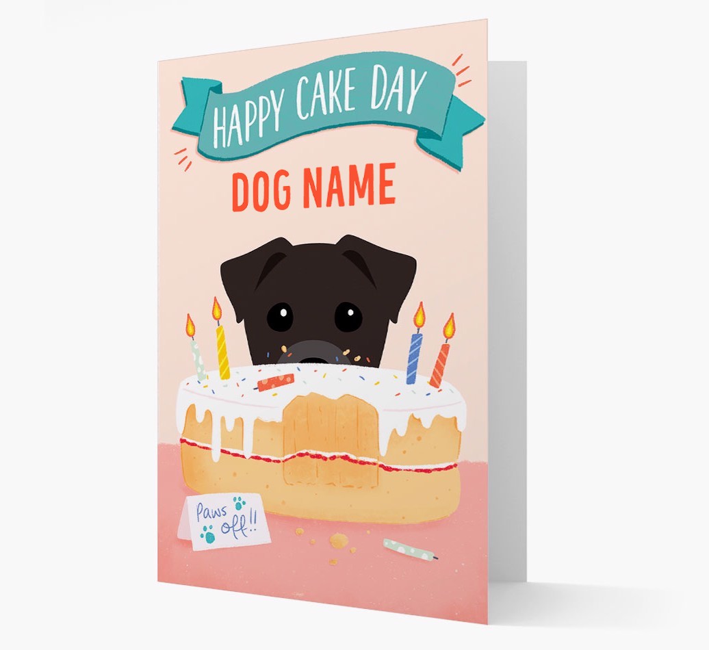 Happy Cake Day: Personalized {breedFullName} Card