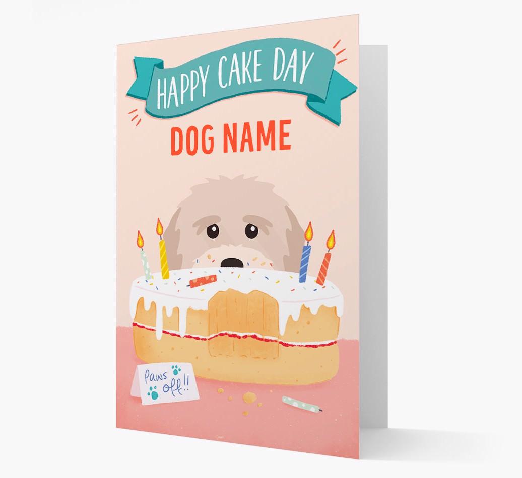 Happy Cake Day: Personalized {breedFullName} Card