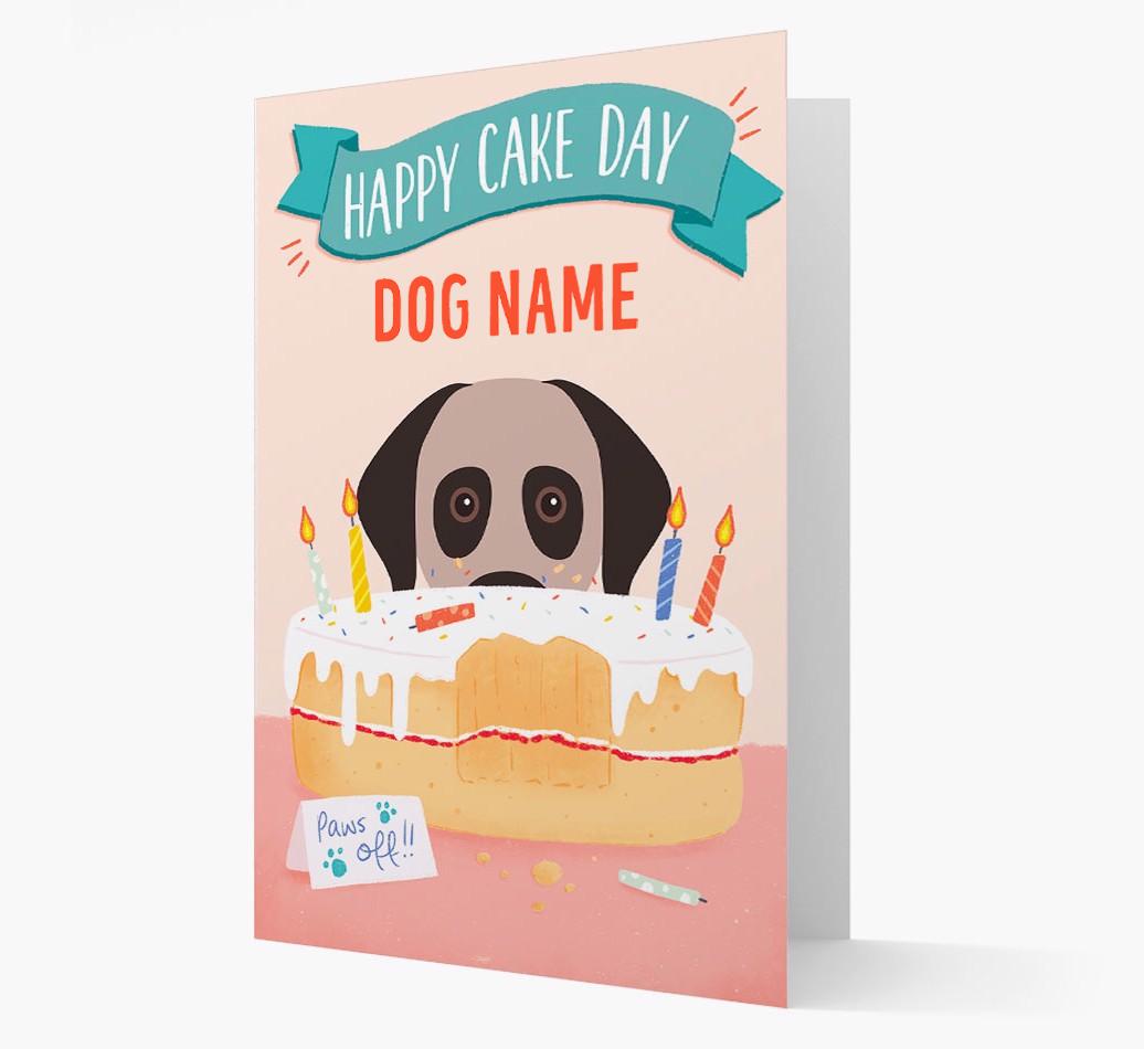 Happy Cake Day: Personalized {breedFullName} Card
