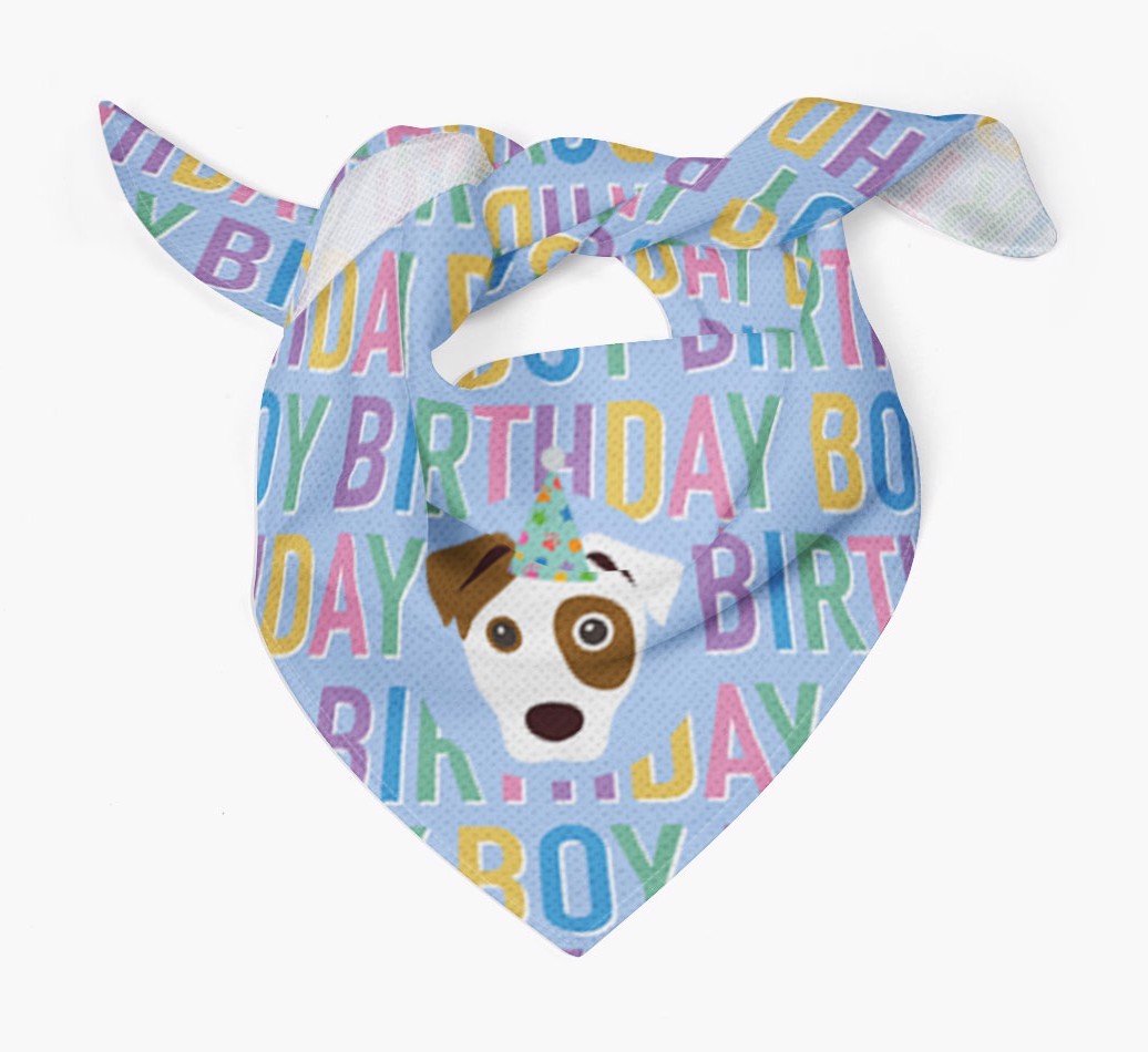 Birthday Boy: Personalized {breedFullName} Bandana