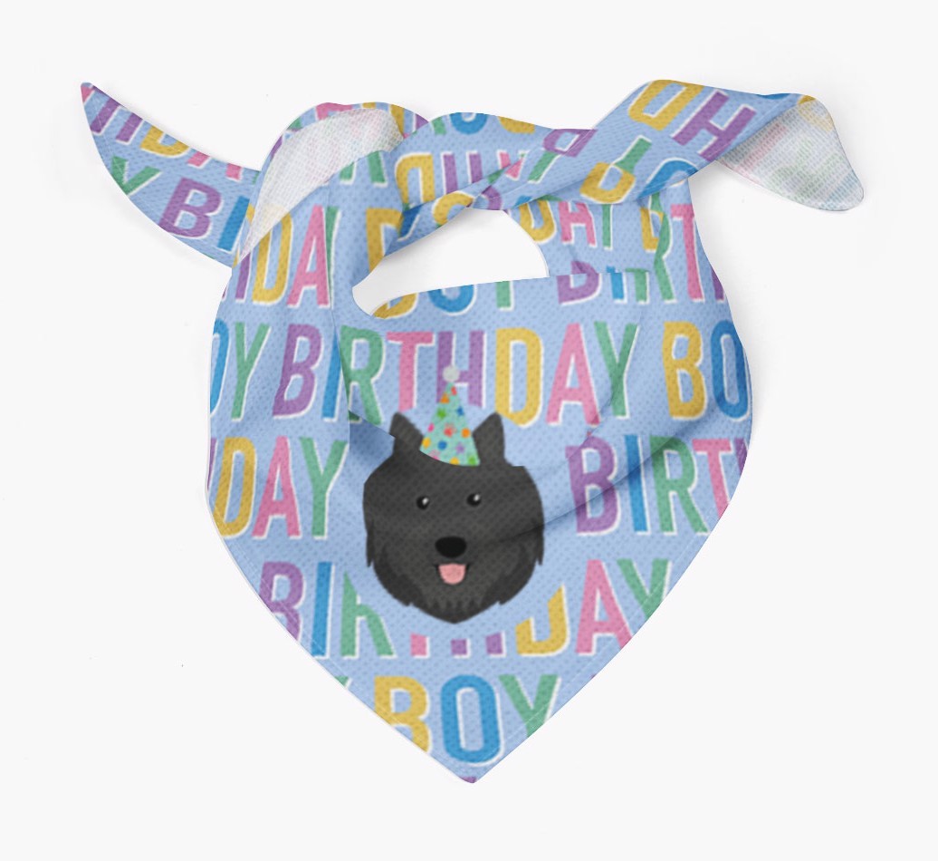 Birthday Boy: Personalised {breedFullName} Bandana