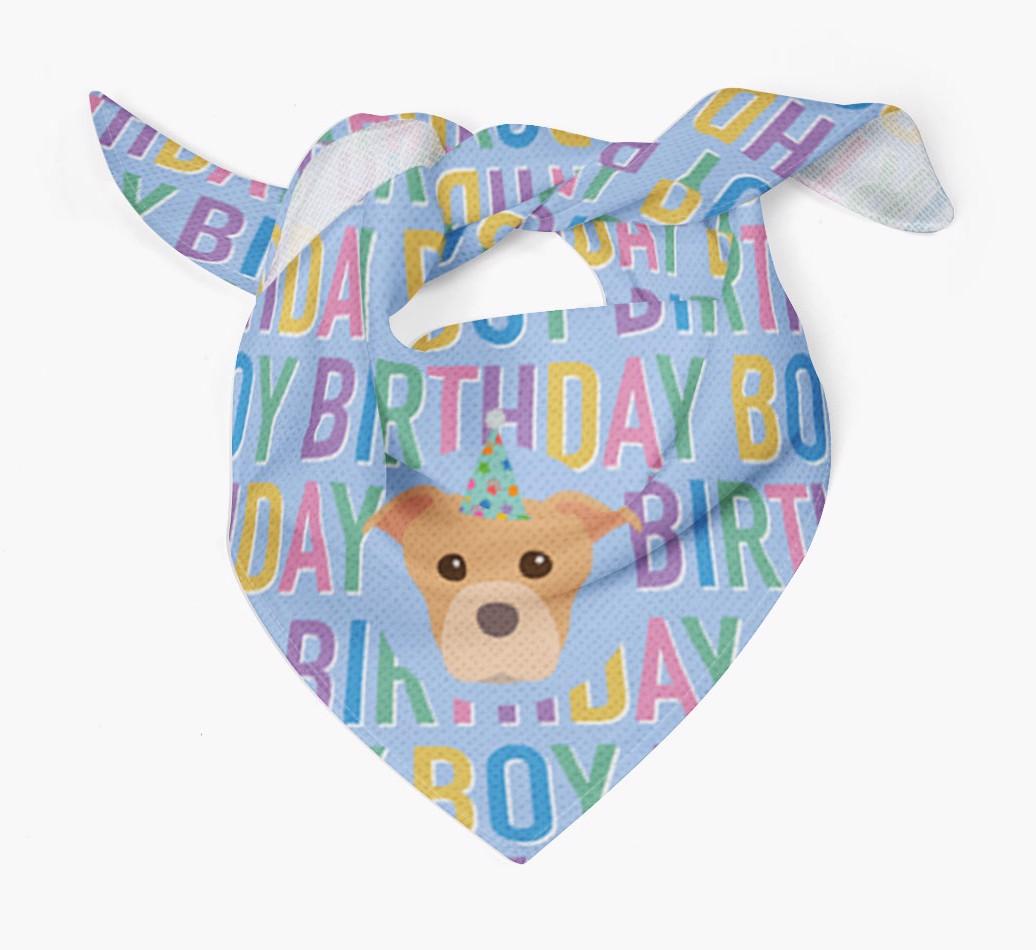Birthday Boy: Personalized {breedFullName} Bandana