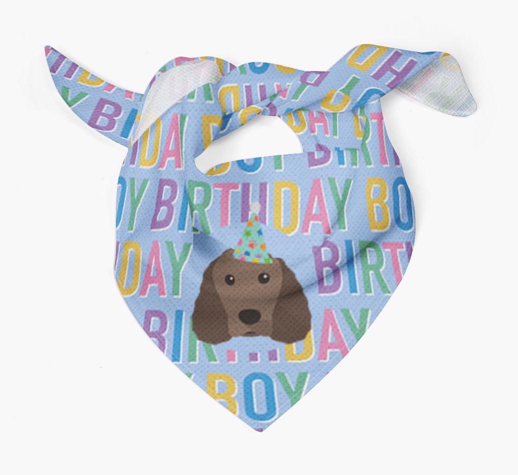 Birthday Boy: Personalized {breedFullName} Bandana
