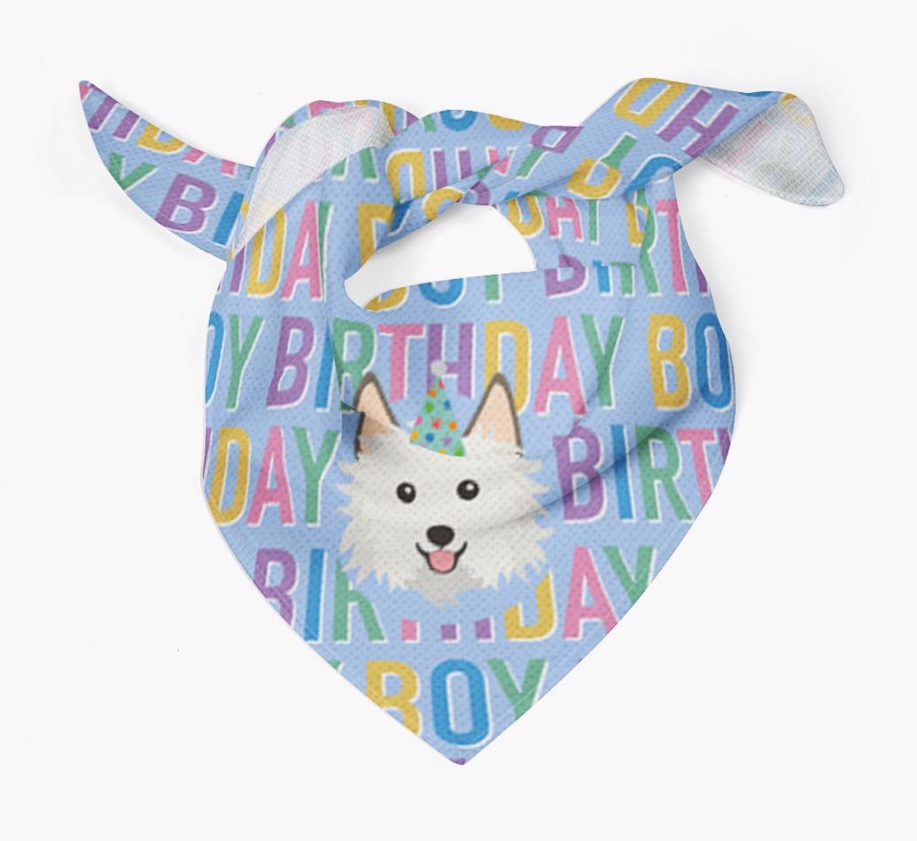 Birthday Boy: Personalized {breedFullName} Bandana
