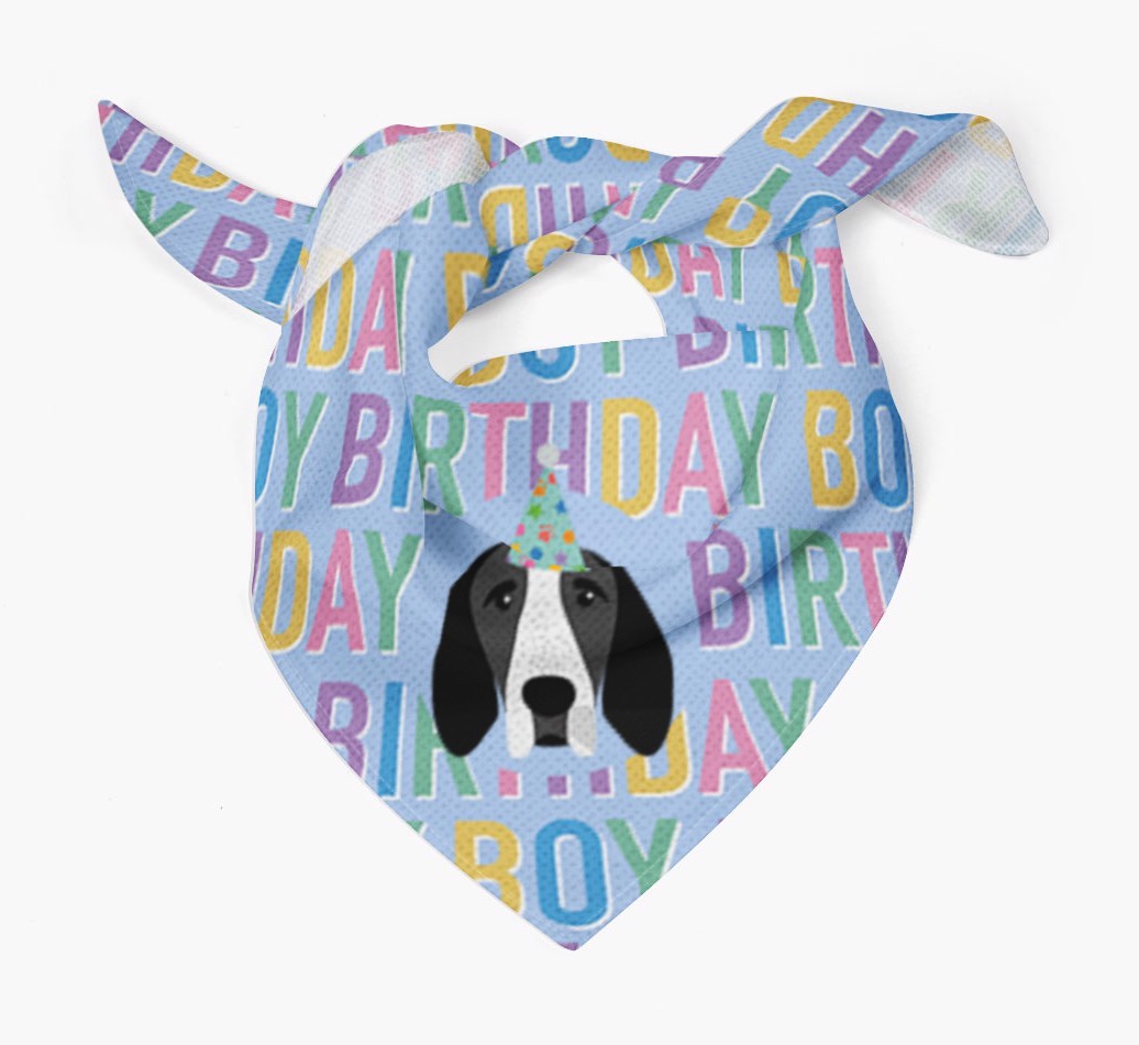 Birthday Boy: Personalized {breedFullName} Bandana