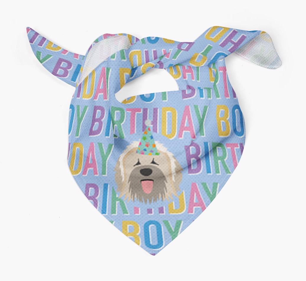 Birthday Boy: Personalized {breedFullName} Bandana