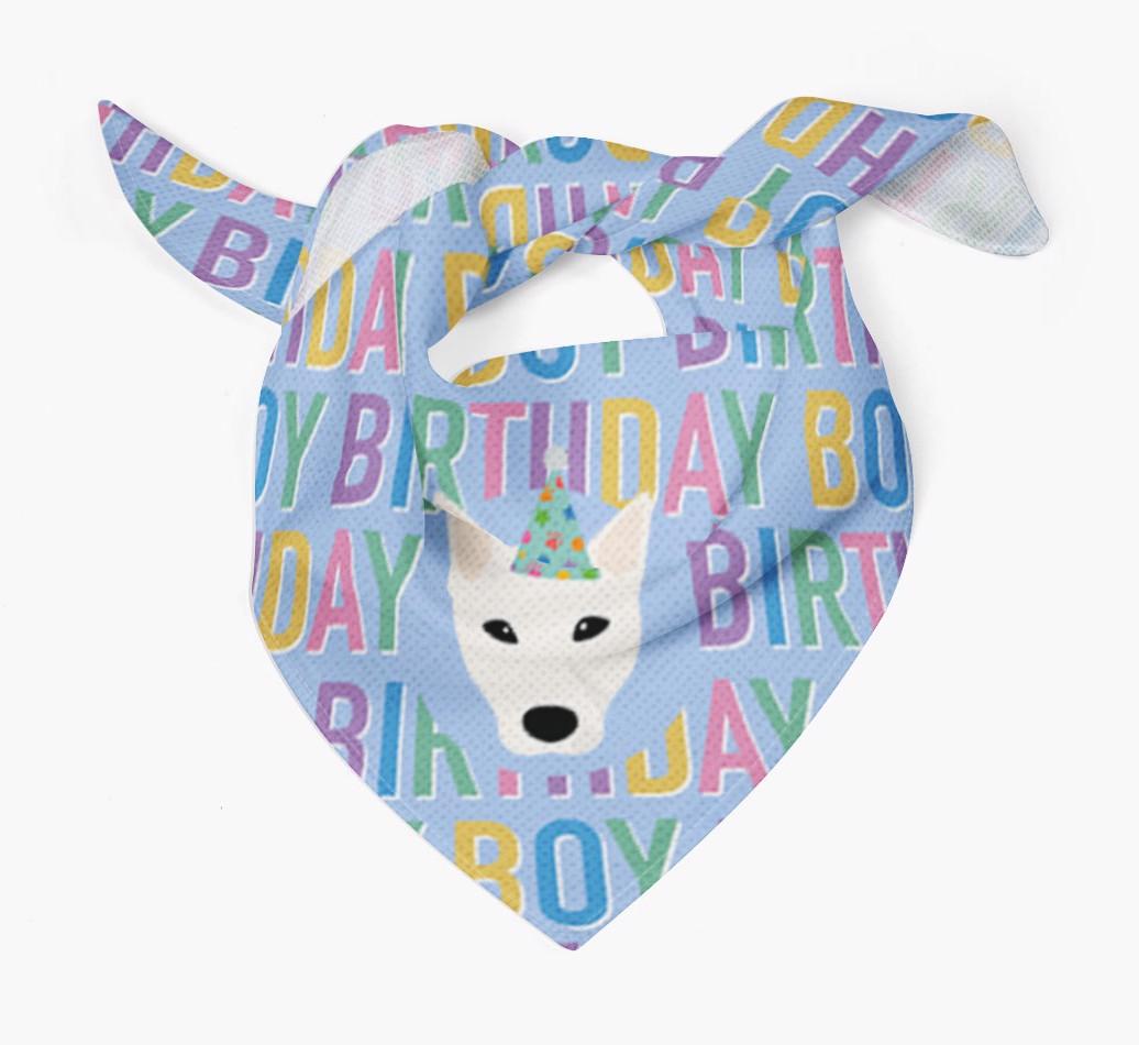 Birthday Boy: Personalized {breedFullName} Bandana