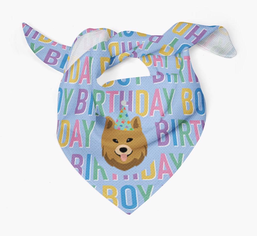 Birthday Boy: Personalized {breedFullName} Bandana