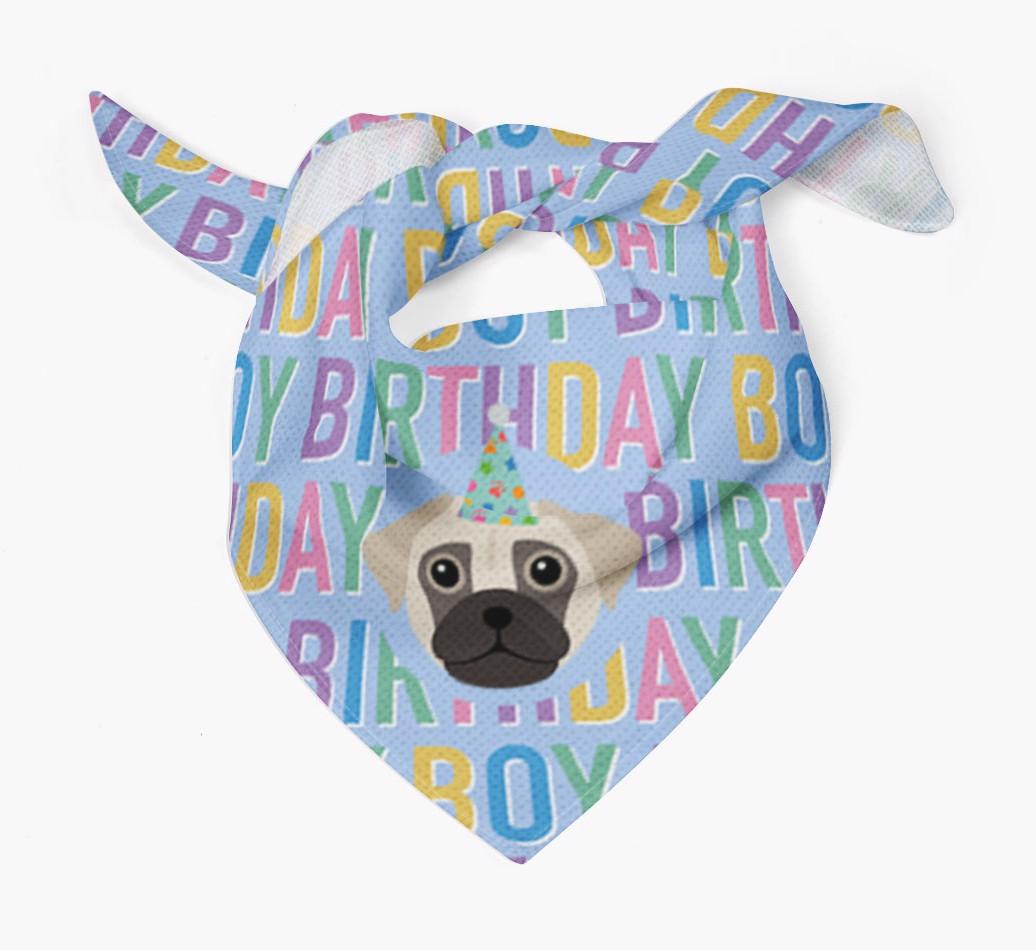 Birthday Boy: Personalized {breedFullName} Bandana