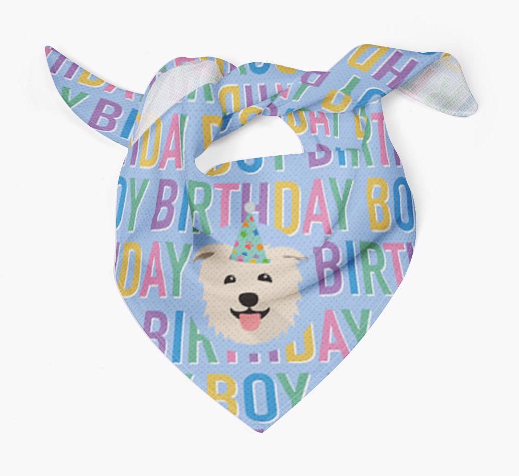 Birthday Boy: Personalized {breedFullName} Bandana