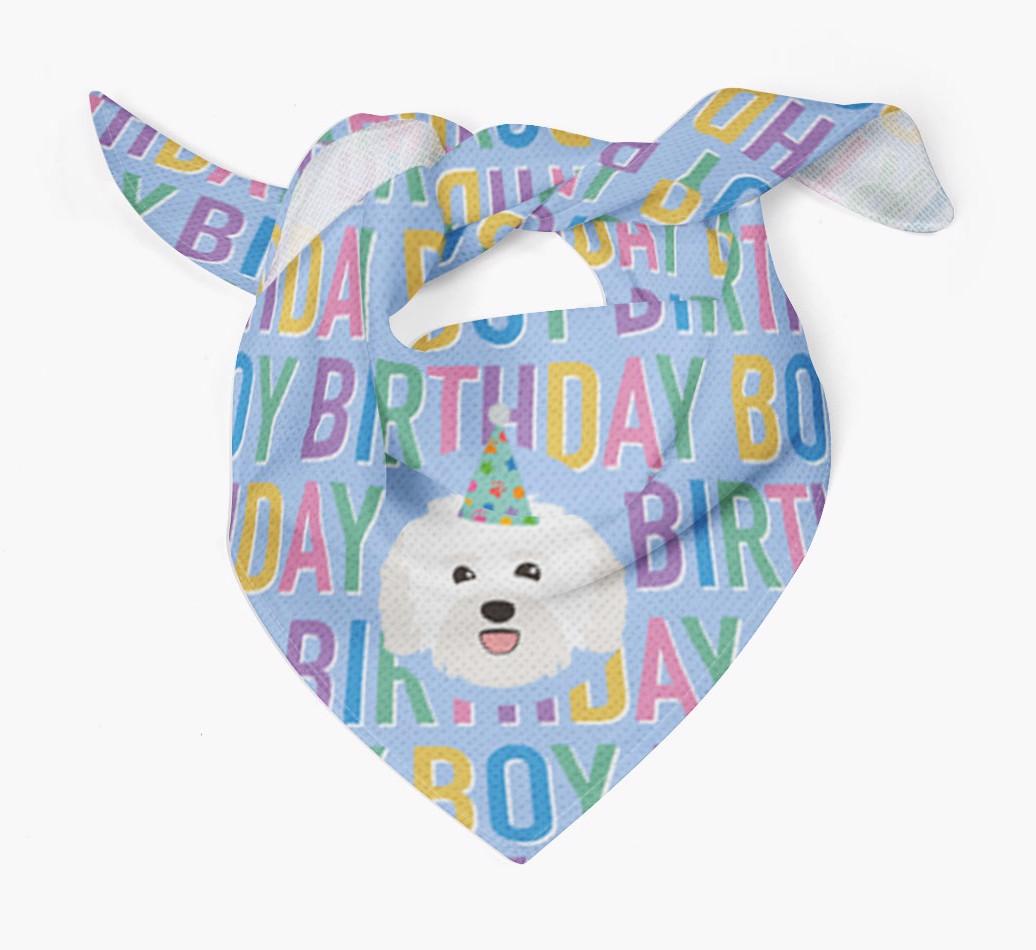 Birthday Boy: Personalized {breedFullName} Bandana