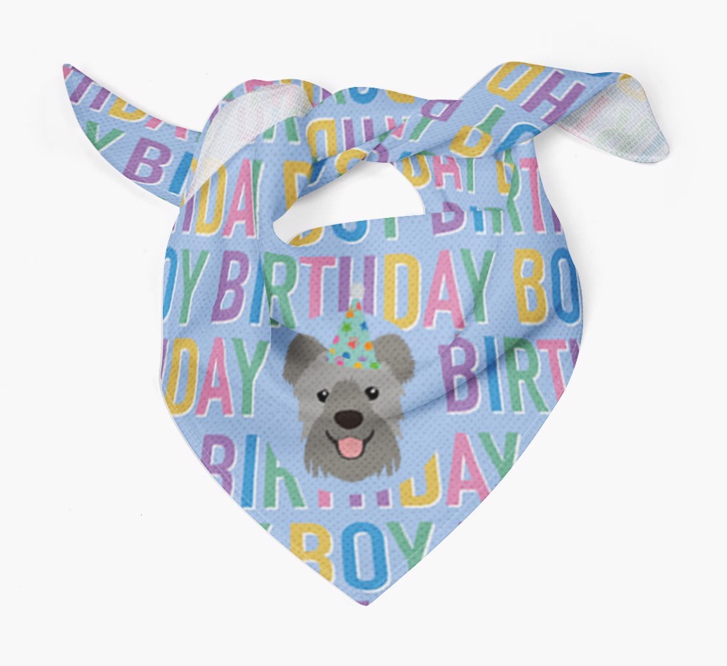 Birthday Boy: Personalized {breedFullName} Bandana