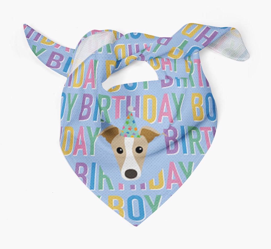 Birthday Boy: Personalized {breedFullName} Bandana
