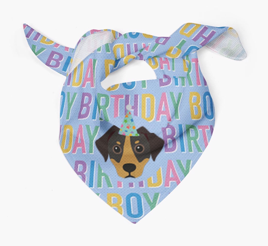 Birthday Boy: Personalized {breedFullName} Bandana