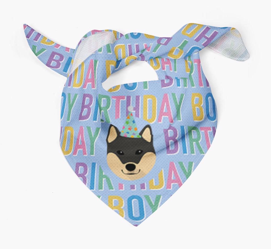 Birthday Boy: Personalized {breedFullName} Bandana