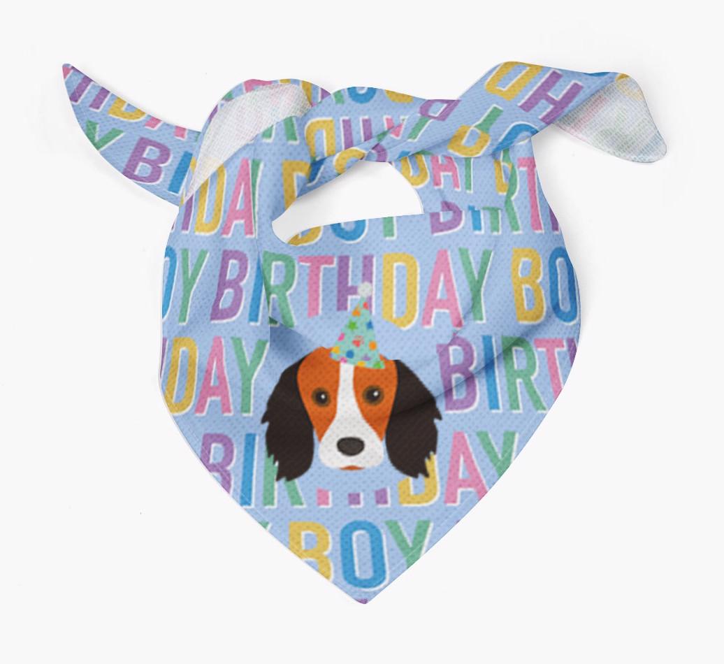 Birthday Boy: Personalized {breedFullName} Bandana