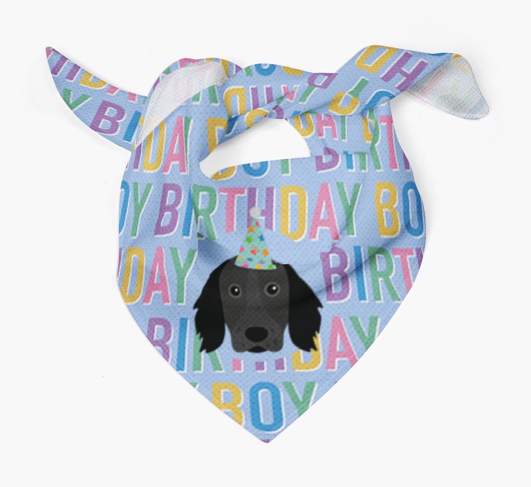 Birthday Boy: Personalized {breedFullName} Bandana