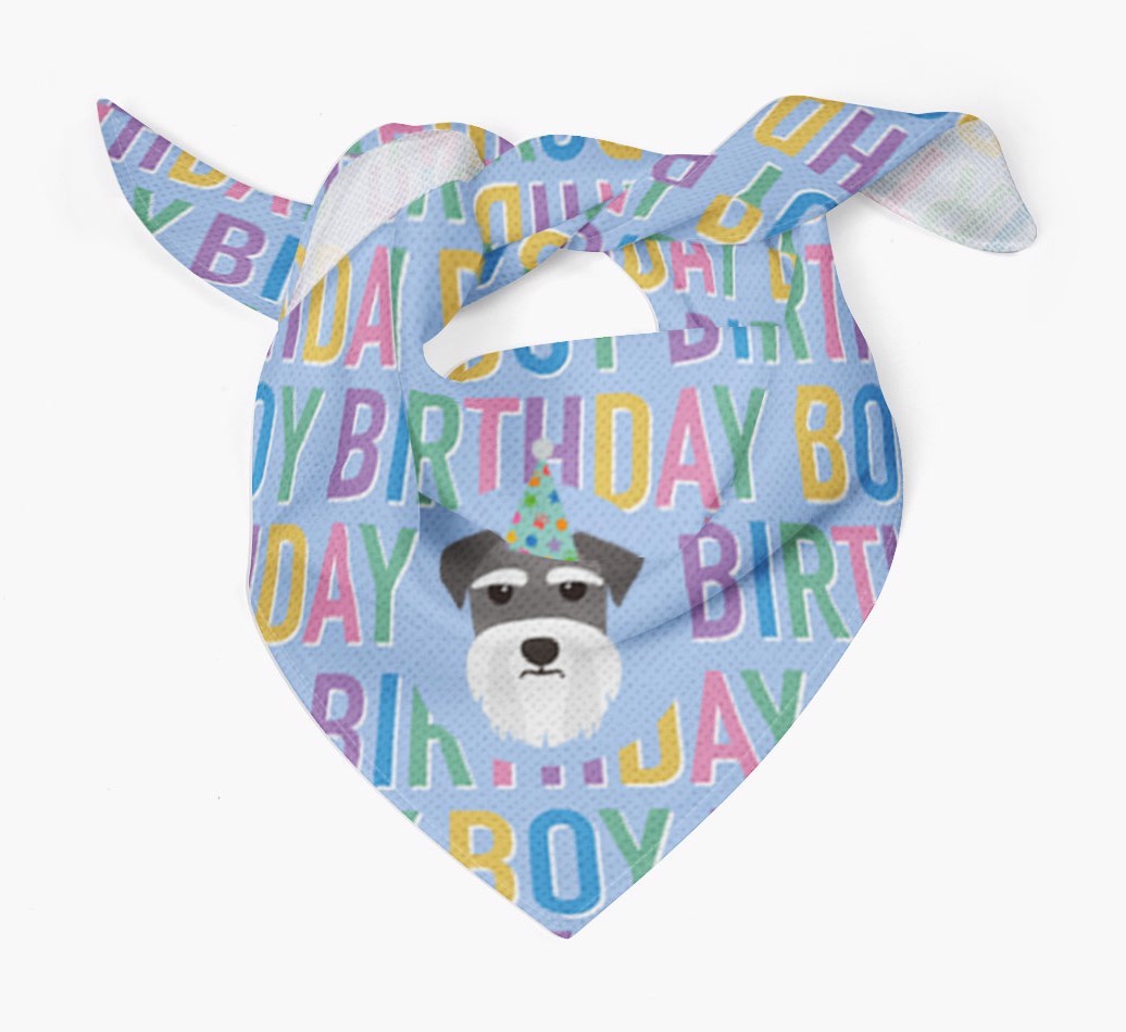 Birthday Boy: Personalized {breedFullName} Bandana