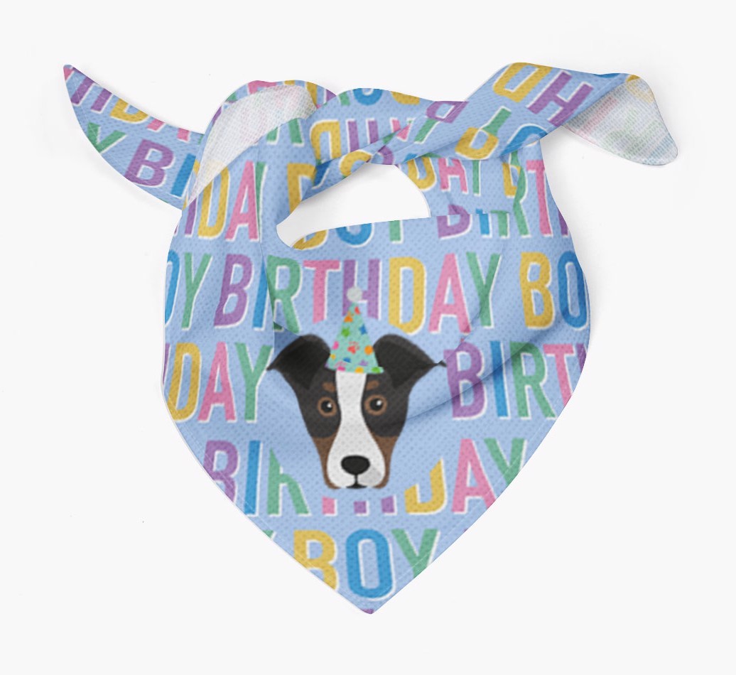 Birthday Boy: Personalized {breedFullName} Bandana