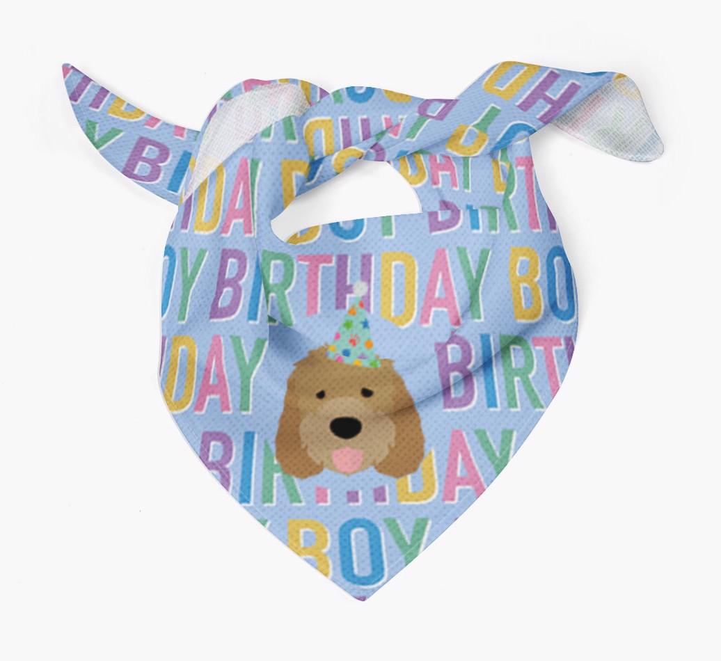Birthday Boy: Personalized {breedFullName} Bandana
