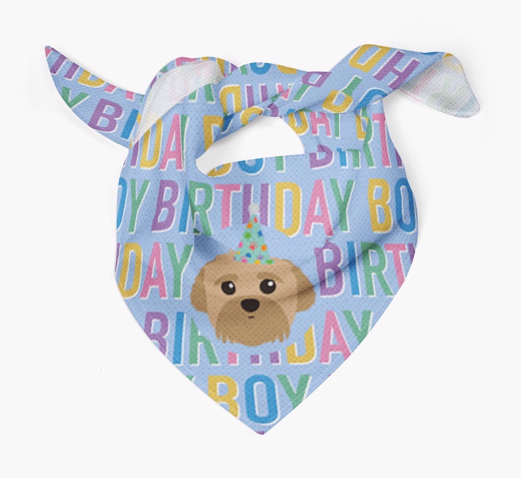 Birthday Boy: Personalized {breedFullName} Bandana
