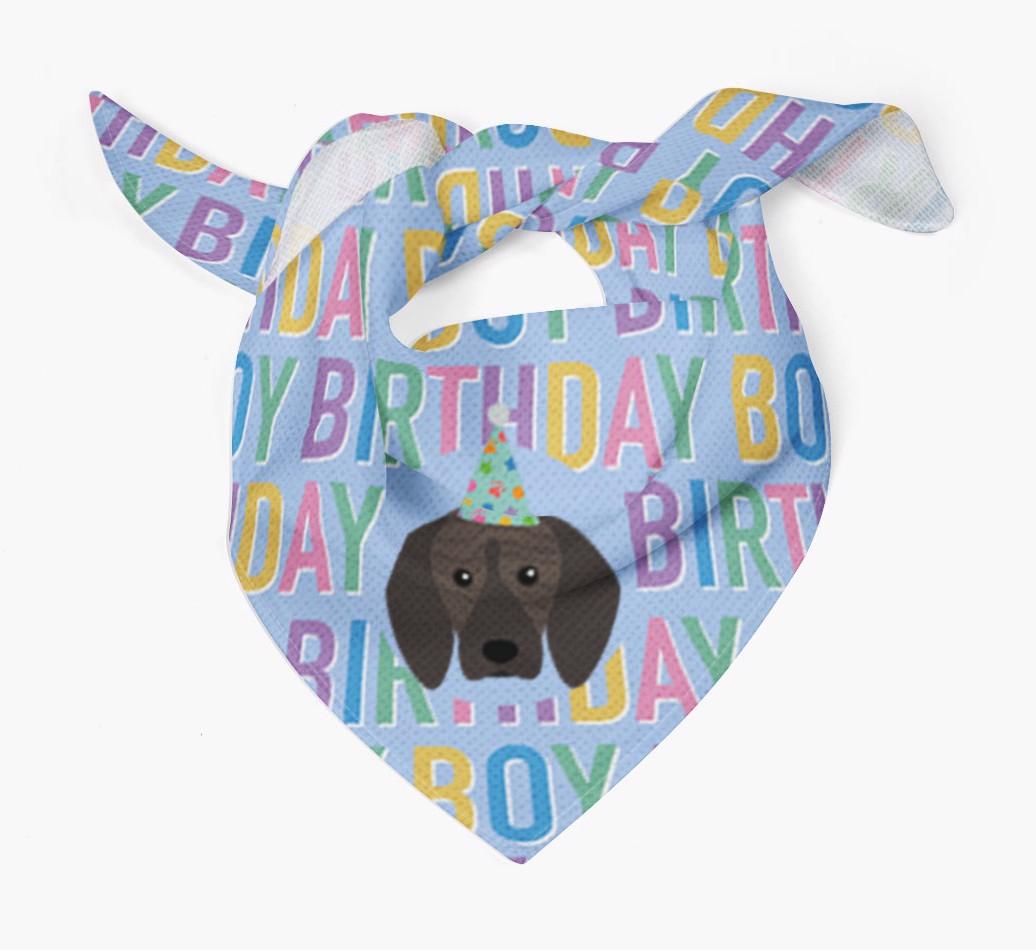 Birthday Boy: Personalized {breedFullName} Bandana