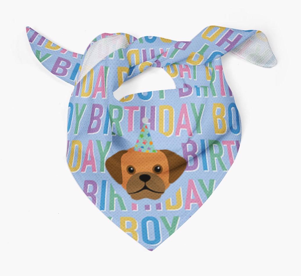 Birthday Boy: Personalized {breedFullName} Bandana