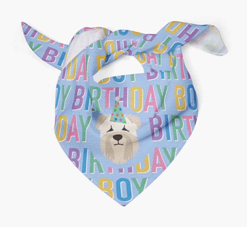 Birthday Boy: Personalized {breedFullName} Bandana