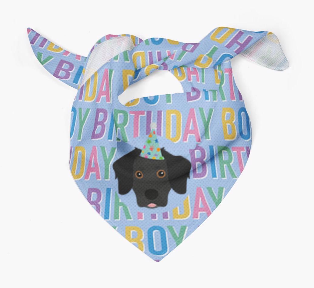 Birthday Boy: Personalized {breedFullName} Bandana